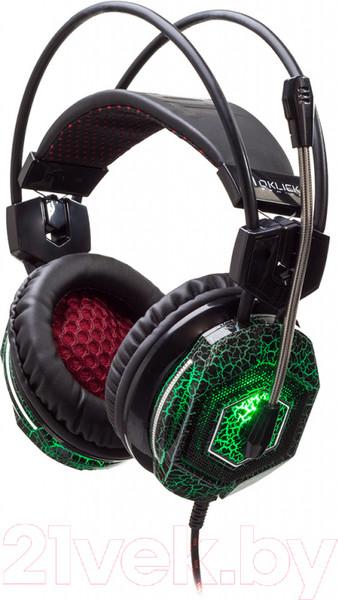 Изображение товара Наушники-гарнитура Оклик HS-L500G Toxic
