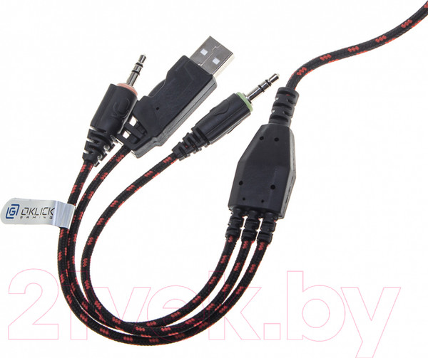 Изображение товара Наушники-гарнитура Оклик HS-L500G Toxic