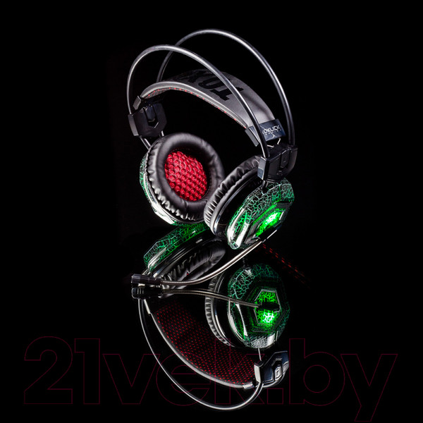 Изображение товара Наушники-гарнитура Оклик HS-L500G Toxic