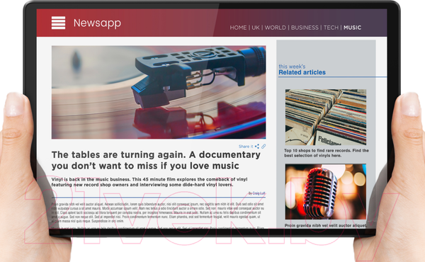 Изображение товара Планшет Lenovo Tab M10 TB-X606X 4GB/128GB LTE / ZA5V