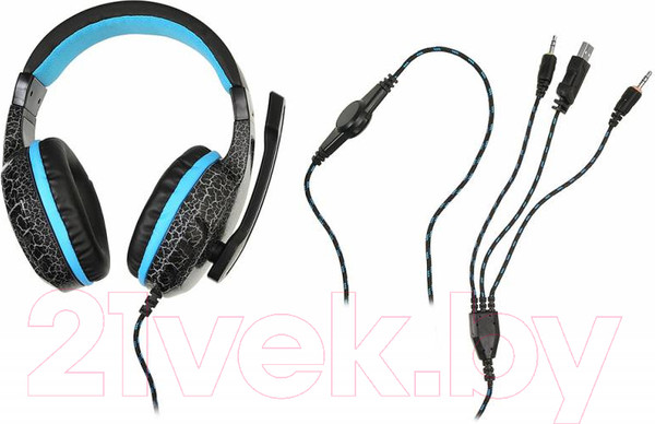 Изображение товара Наушники-гарнитура Оклик HS-L400G Zeus