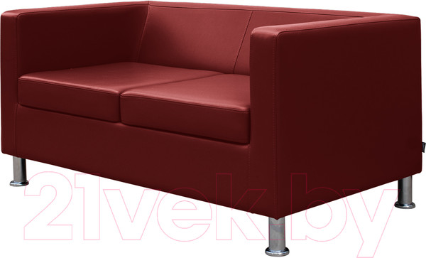 Изображение товара Диван Brioli Билли двухместный (L16/вишневый)