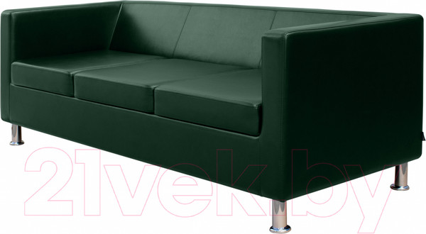 Изображение товара Диван Brioli Билли трехместный (L15/зеленый)