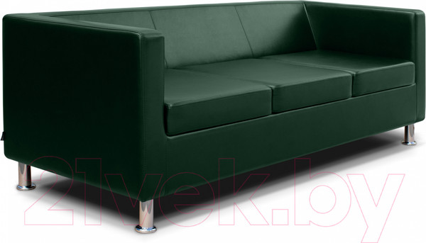 Изображение товара Диван Brioli Билли трехместный (L15/зеленый)