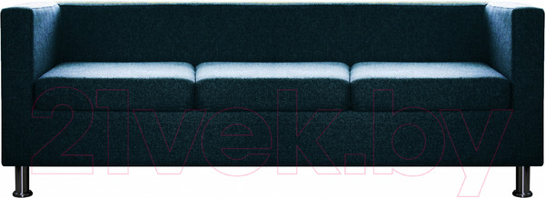 Изображение товара Диван Brioli Билли трехместный (J17/темно-синий)