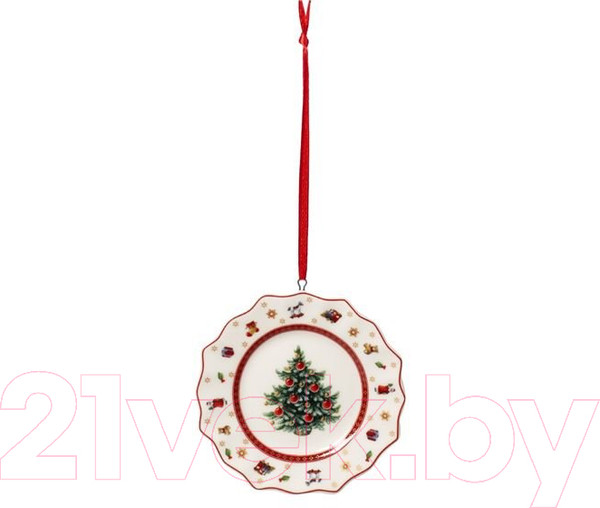 Изображение товара Набор елочных игрушек Villeroy & Boch Toys Delight Decoration. Сервиз из трех предметов / 14-8659-6664