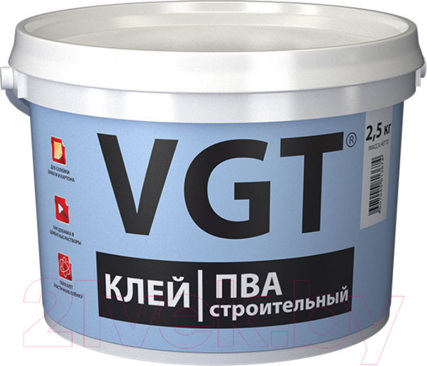 Изображение товара Клей VGT ПВА Строительный (1кг)