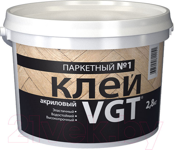 Изображение товара Клей VGT Паркетный №1 (2.8кг)