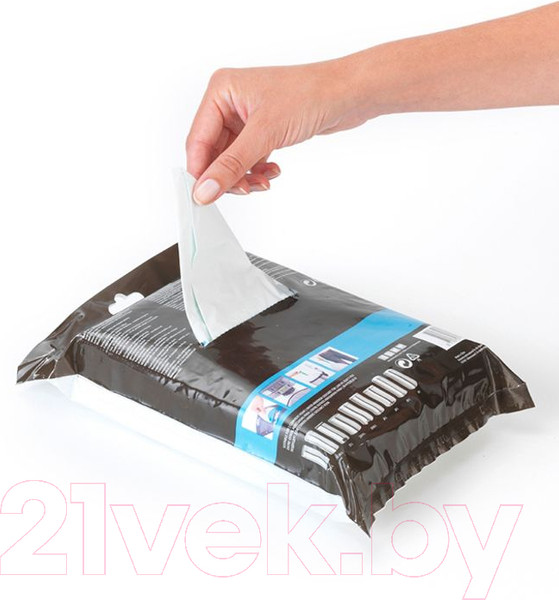 Изображение товара Пакеты для мусора Brabantia PerfectFit G 23-30л / 375668 (40шт, белый)