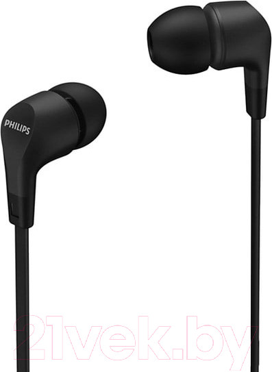 Изображение товара Наушники Philips TAE1105BK/00 (черный)