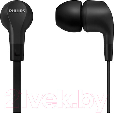 Изображение товара Наушники Philips TAE1105BK/00 (черный)