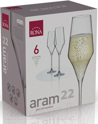 Изображение товара Набор бокалов Rona Aram 22 6508/220 (6шт)