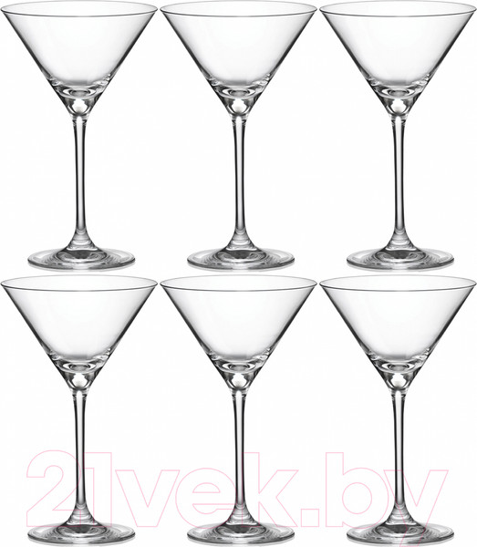 Изображение товара Набор бокалов Rona Martini 21 6006/210 (6шт)