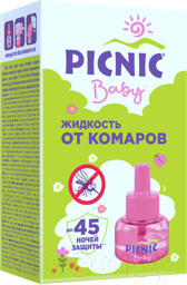 Изображение товара Наполнитель для фумигатора PICNIC Baby детский. 45 ночей