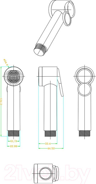 Изображение товара Гигиенический душ LEMARK LM8090C