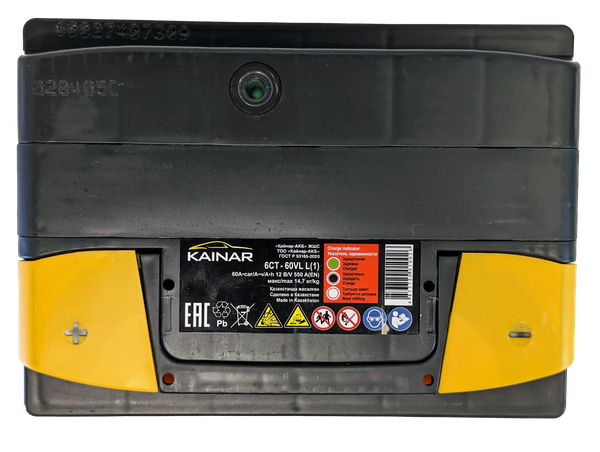 Изображение товара Автомобильный аккумулятор Kainar L+ / 060 13 29 02 0121 08 11 0 R (60 А/ч)