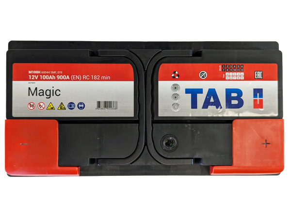 Изображение товара Автомобильный аккумулятор TAB Magic 100 R 900A New / 189800 (100 А/ч)