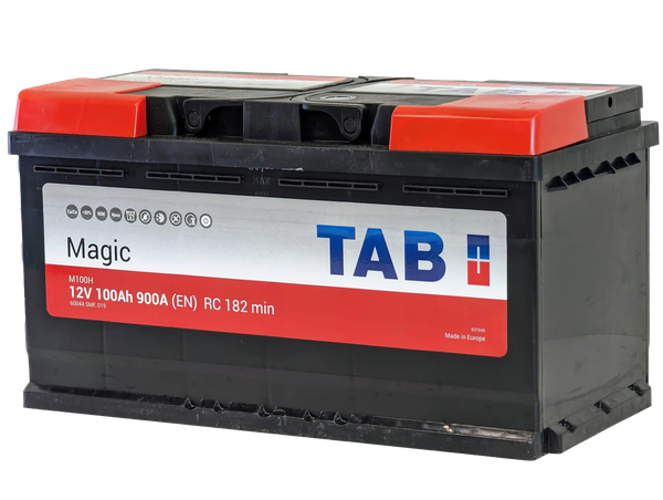 Изображение товара Автомобильный аккумулятор TAB Magic 100 R 900A New / 189800 (100 А/ч)
