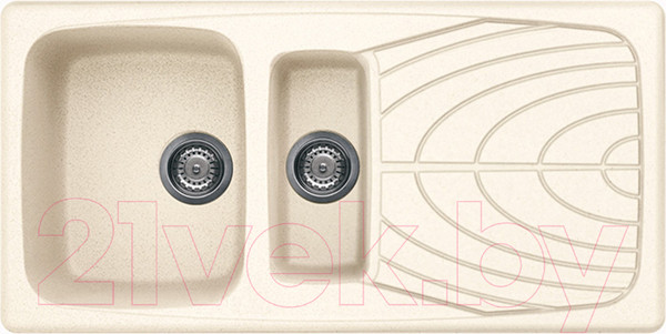 Изображение товара Мойка кухонная Elleci Master 475 Bianco Antico G62 / LGM47562