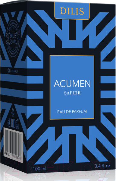 Изображение товара Парфюмерная вода Dilis Parfum Acumen Saphir for Men (100мл)