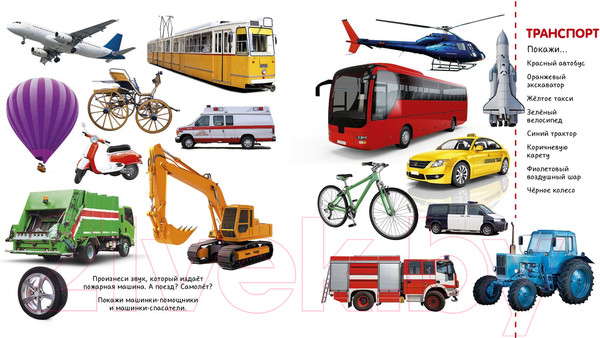 Изображение товара Развивающая книга CLEVER Найди и покажи. Фотокнига. Цвета и формы (Воробьева Н.)