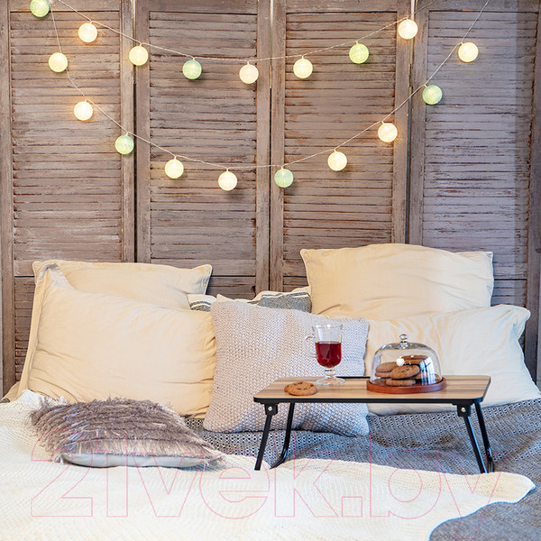 Изображение товара Тайские фонарики Neon-Night Перламутр 303-078 (3.5м, теплый белый)