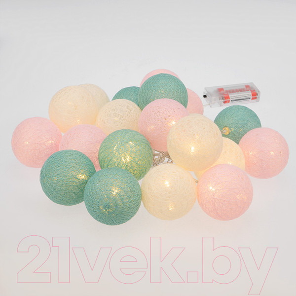 Изображение товара Тайские фонарики Neon-Night Перламутр 303-078 (3.5м, теплый белый)