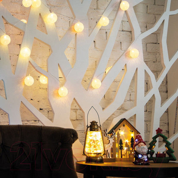 Изображение товара Тайские фонарики Neon-Night Пломбир 303-077 (1.5м, теплый белый)