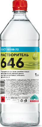 Изображение товара Растворитель KRONA 646 (1л)
