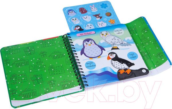 Изображение товара Развивающая книга Bondibon Снежный мир / ВВ4527