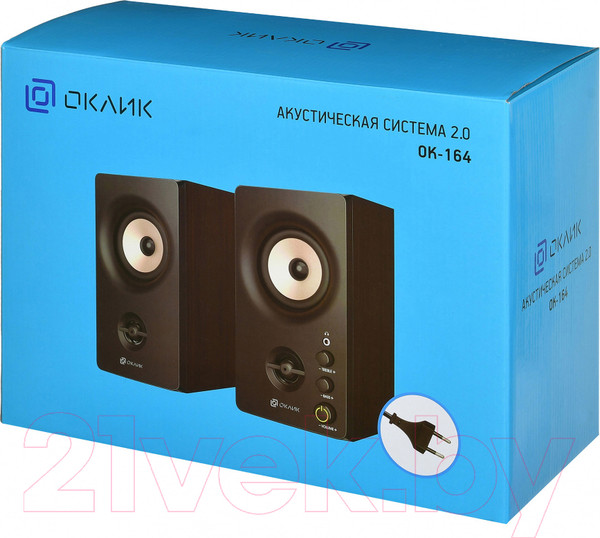 Изображение товара Мультимедиа акустика Оклик OK-164 (черный)