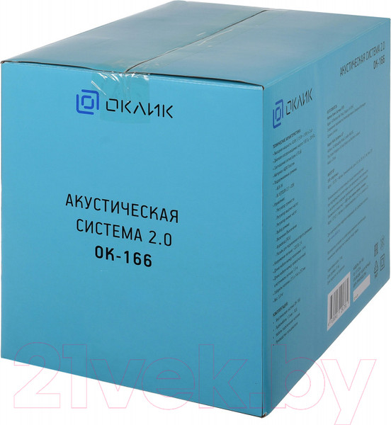 Изображение товара Мультимедиа акустика Оклик OK-166 BT (черный)