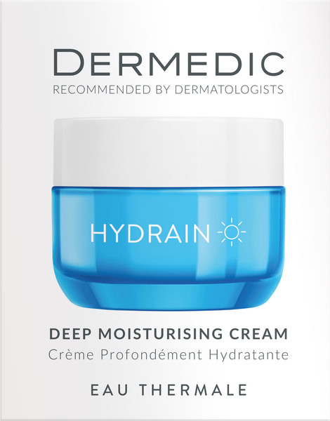 Изображение товара Крем для лица Dermedic Hydrain сильно увлажняющий SPF15 (50г)