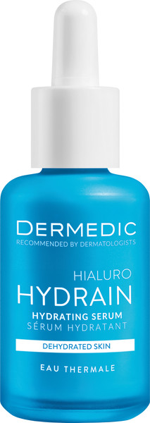 Сыворотка для лица Dermedic Hydrain увлажняющая для лица шеи и декольте (30г)
