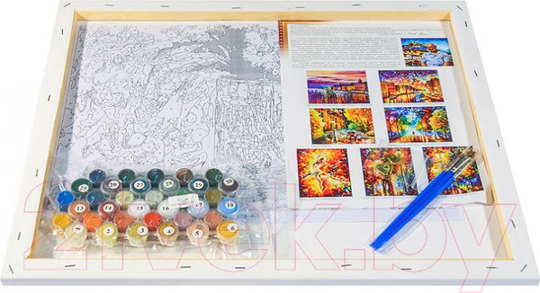 Изображение товара Картина по номерам БЕЛОСНЕЖКА Очарование / 873-AB