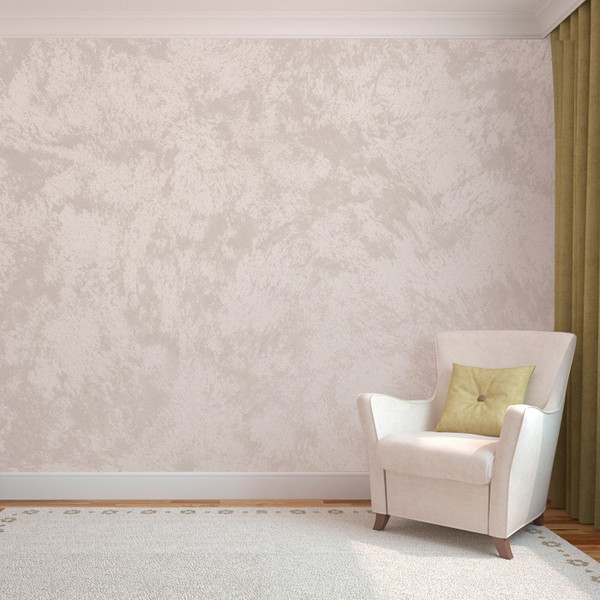 Изображение товара Штукатурка готовая декоративная VGT Мираж (1кг, серебристо-белый)