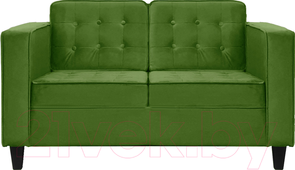 Изображение товара Диван Brioli Вилли двухместный (B26/зеленый)
