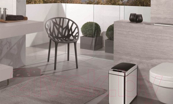 Изображение товара Сенсорное мусорное ведро WeltWasser Navy MT 8L (матовая сталь)