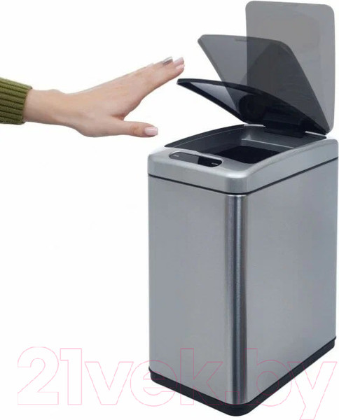 Изображение товара Сенсорное мусорное ведро WeltWasser Navy MT 8L (матовая сталь)
