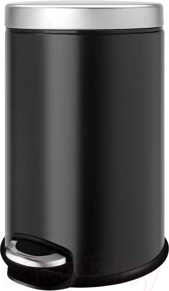 Изображение товара Мусорное ведро WeltWasser Erfie BL 5L (черный матовый)