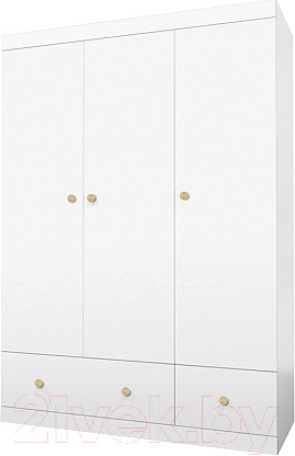 Изображение товара Шкаф Polini Kids Fun 1360 / 0002054.9 (белый)