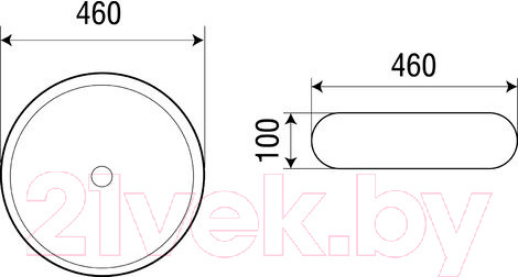 Изображение товара Умывальник WeltWasser Elbach 3062
