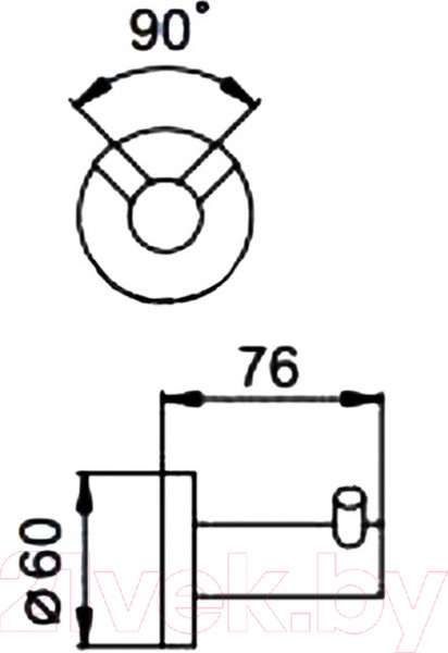 Изображение товара Крючок для ванной Frap F30205-2