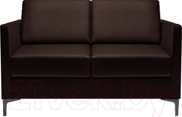 Изображение товара Диван Brioli Ганс двухместный (L13/коричневый)