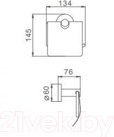 Изображение товара Держатель для туалетной бумаги Frap F30203