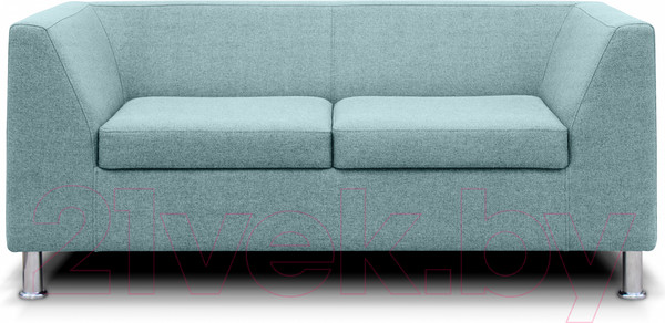 Изображение товара Диван Brioli Дедрик двухместный (J14/голубой)