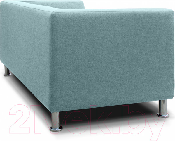 Изображение товара Диван Brioli Дедрик двухместный (J14/голубой)