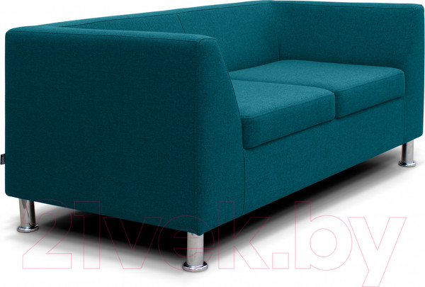 Изображение товара Диван Brioli Дедрик двухместный (J17/темно-синий)