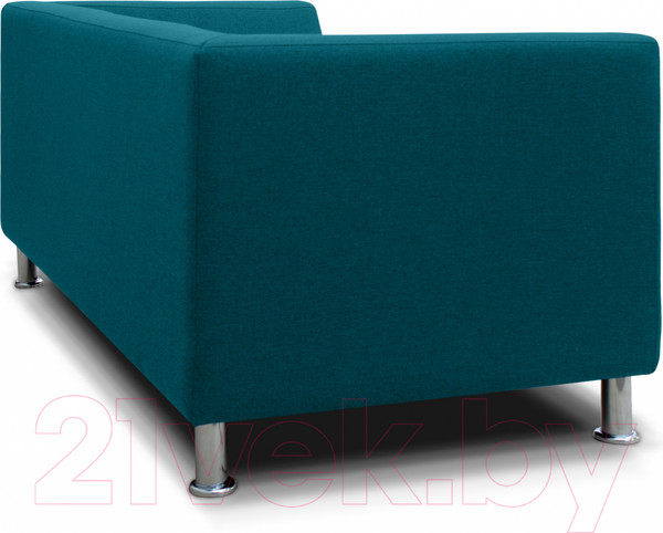 Изображение товара Диван Brioli Дедрик двухместный (J17/темно-синий)