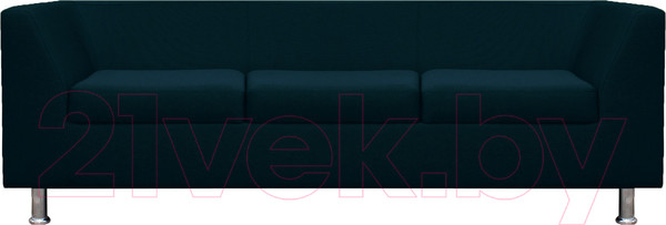 Изображение товара Диван Brioli Дедрик трехместный (J17/темно-синий)